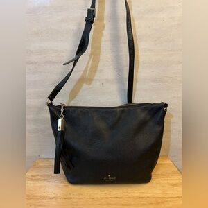 Kate Spade Natalya
Orchard Street Shoulder Bag Black 100% Cow Leather